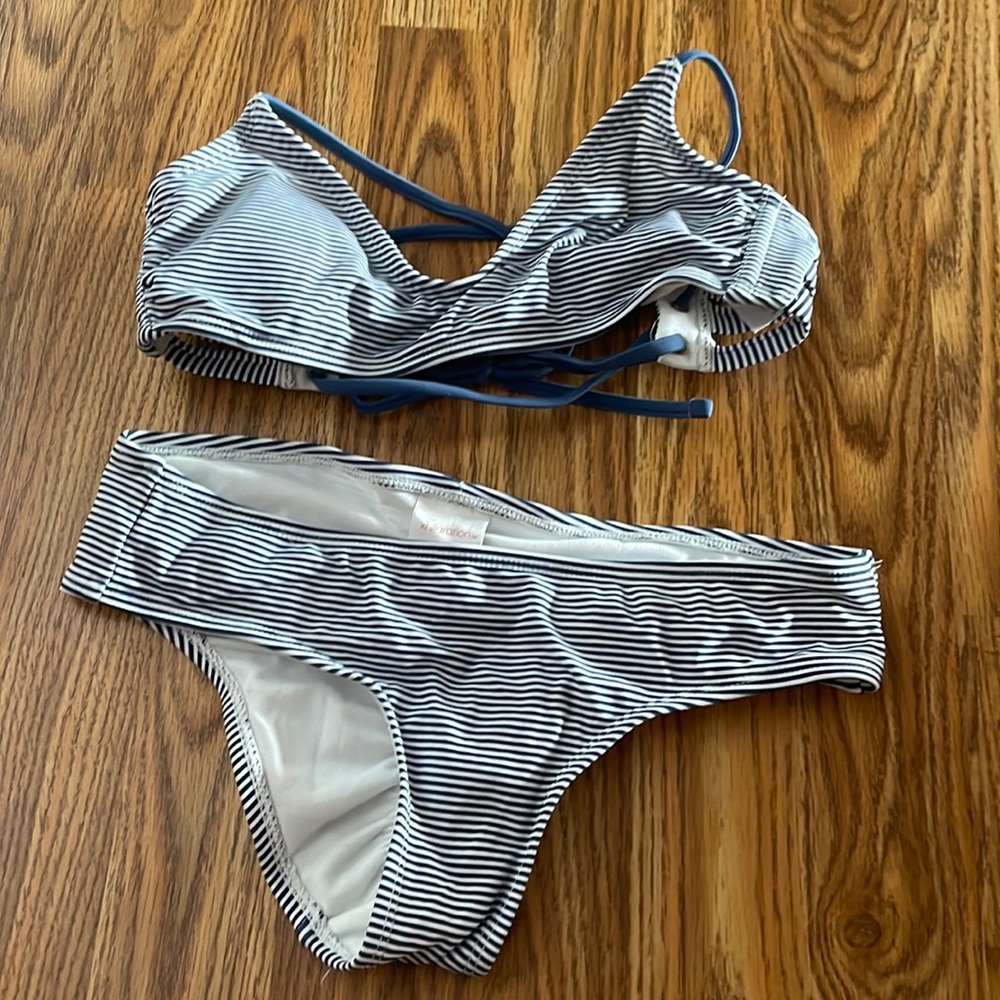 Striped Swimsuit